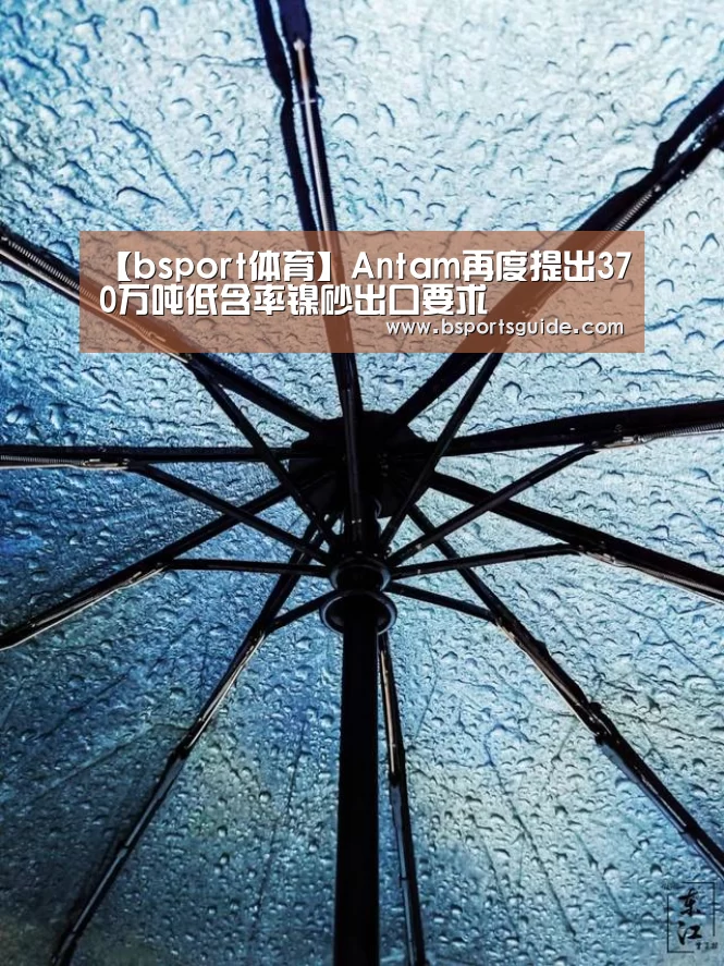 【bsport体育】Antam再度提出370万吨低含率镍砂出口要求(图1) 【bsport体育】Antam再度提出370万吨低含率镍砂出口要求(图1)